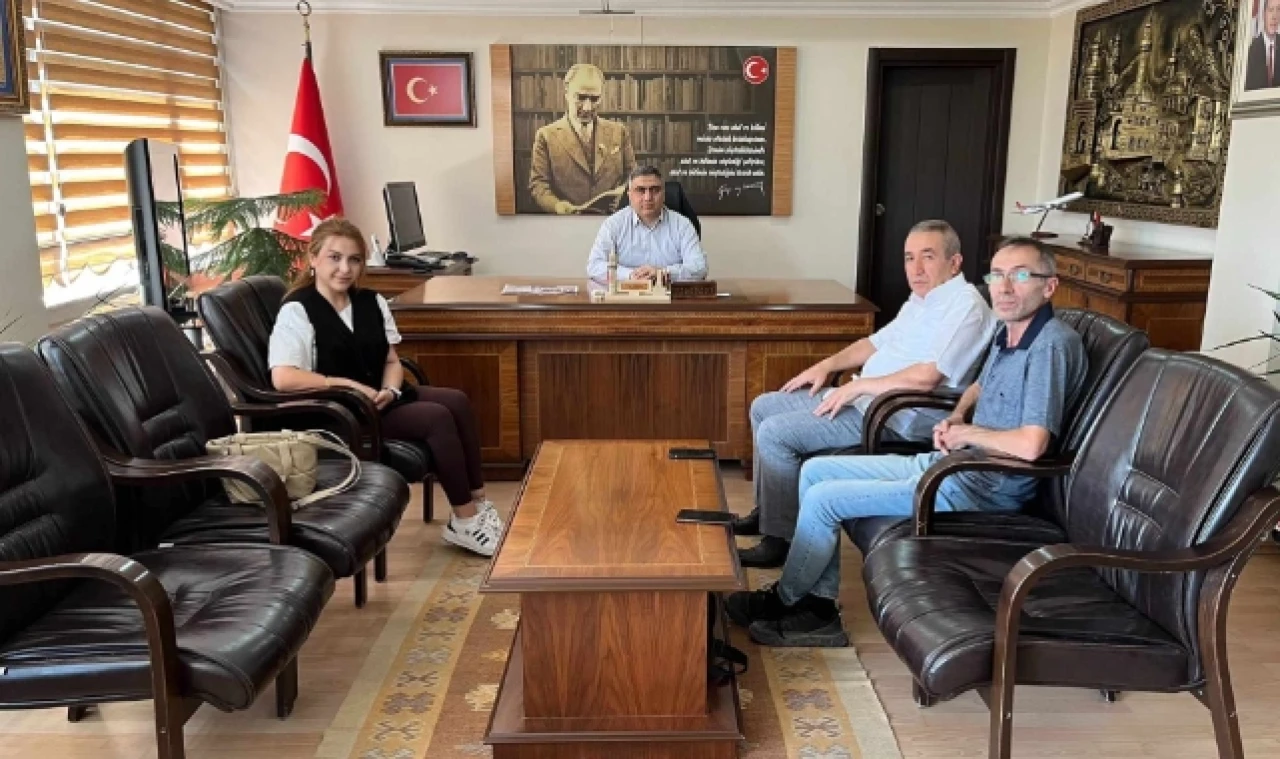Güley'den Kaymakam Karaaslan'a Hayırlı Olsun Ziyareti