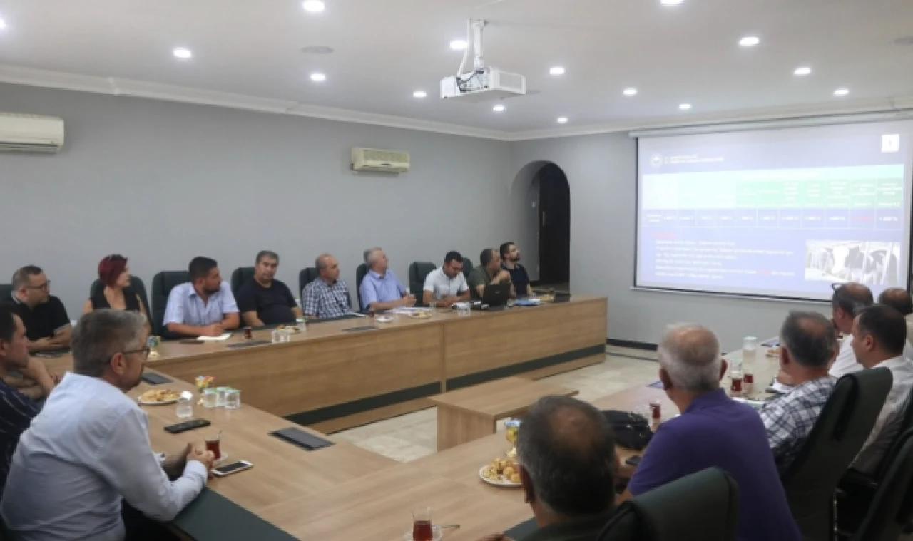 Hayvancılık Desteklenmesi Değerlendirme Toplantısı Yapıldı