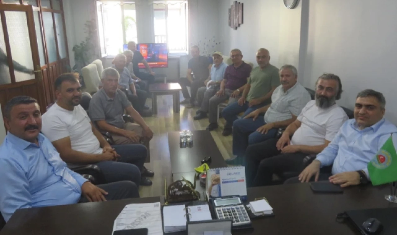 Karaaslan’dan Ziraat Odası’na İade-i Ziyaret