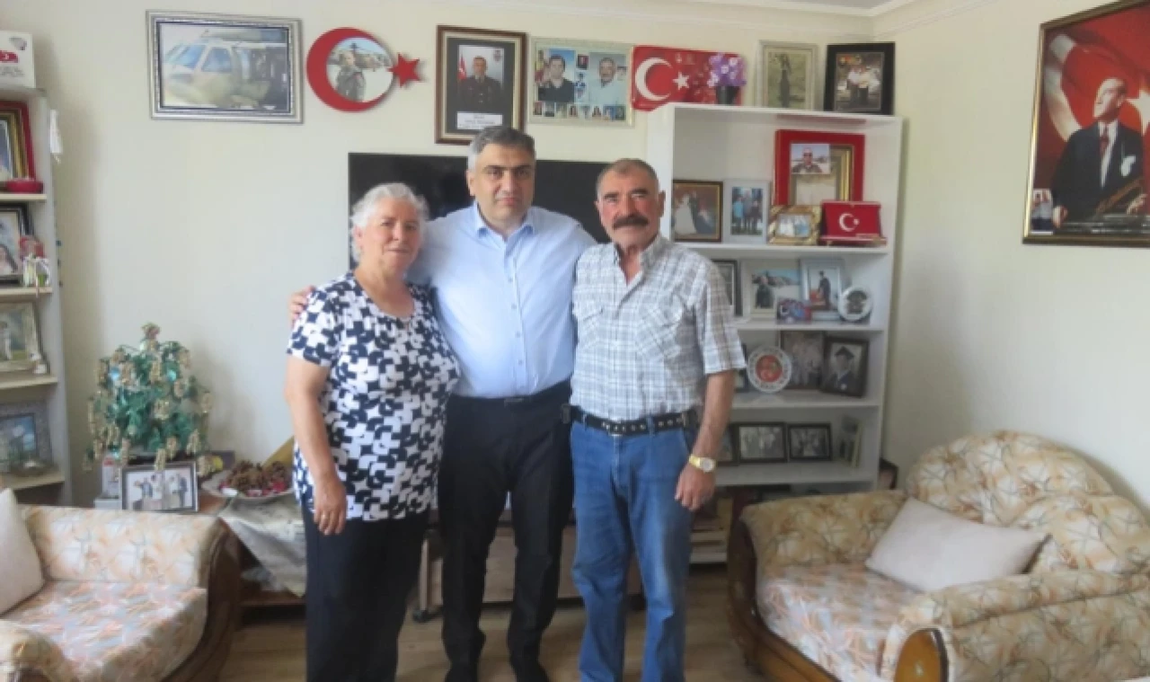 Karaslan, Şehit ve Gazi Aileleri ile bir araya geldi