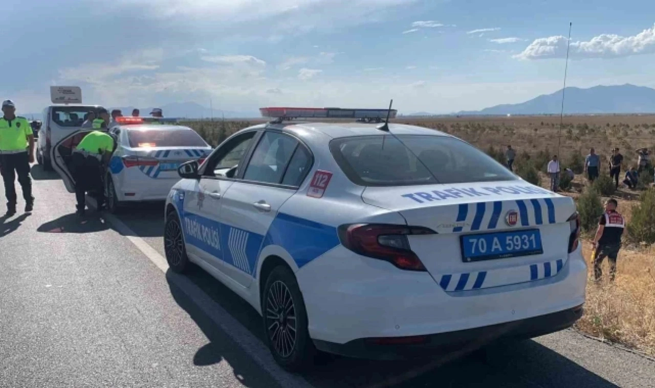 Motosiklet kazası: 1 ölü
