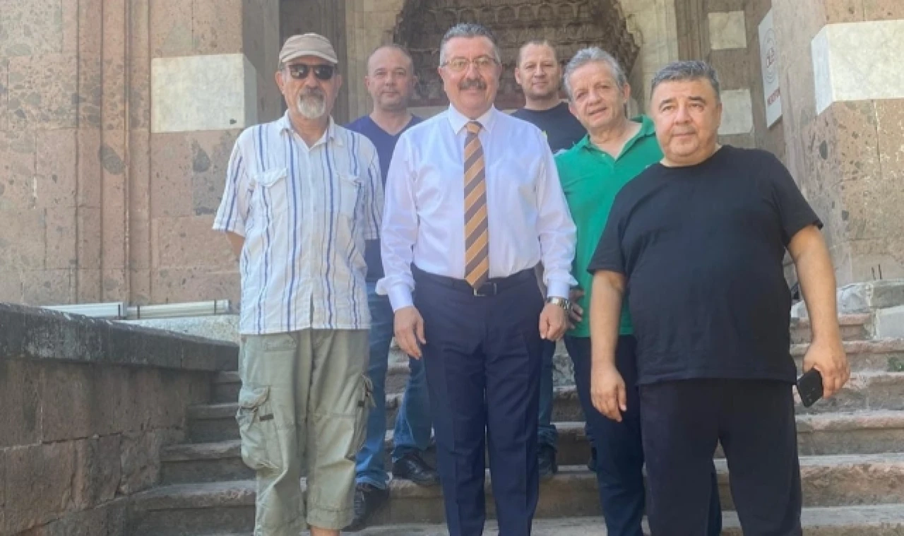 TAFED Başkanı Merzifon’u Gezdi