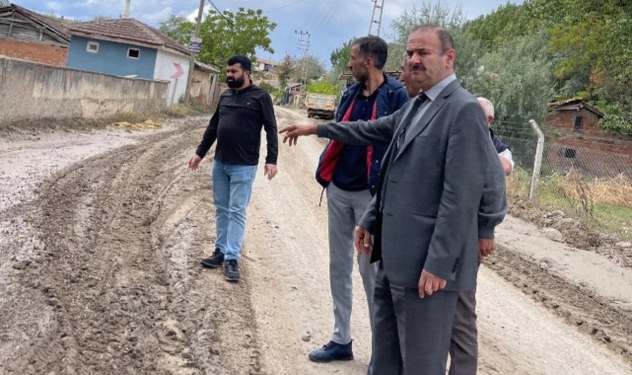 AK Parti’den Yakup Köyü’ne Geçmiş Olsun Ziyareti