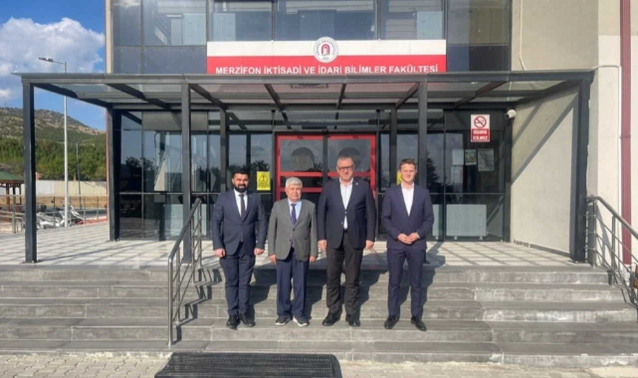 Çilez'den Merzifon'da bir dizi ziyaret