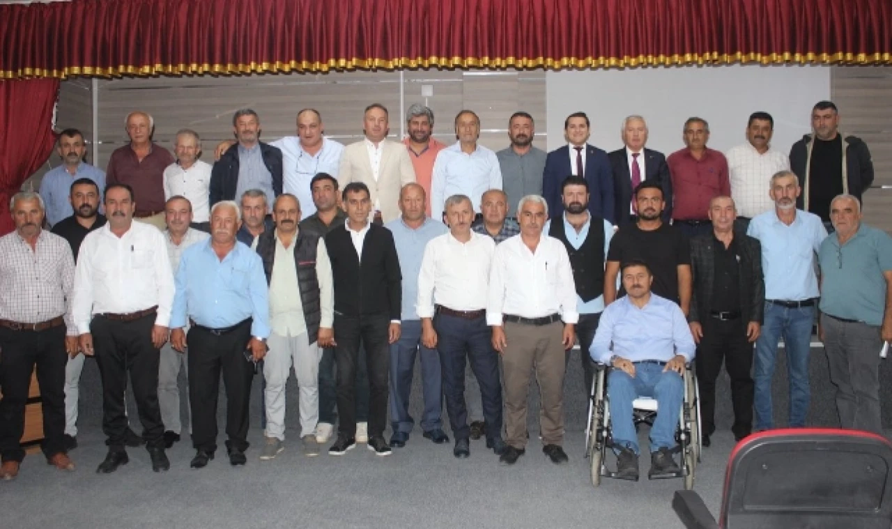 Göynücek'te Köylere Hizmet Götürme Birliği Toplandı