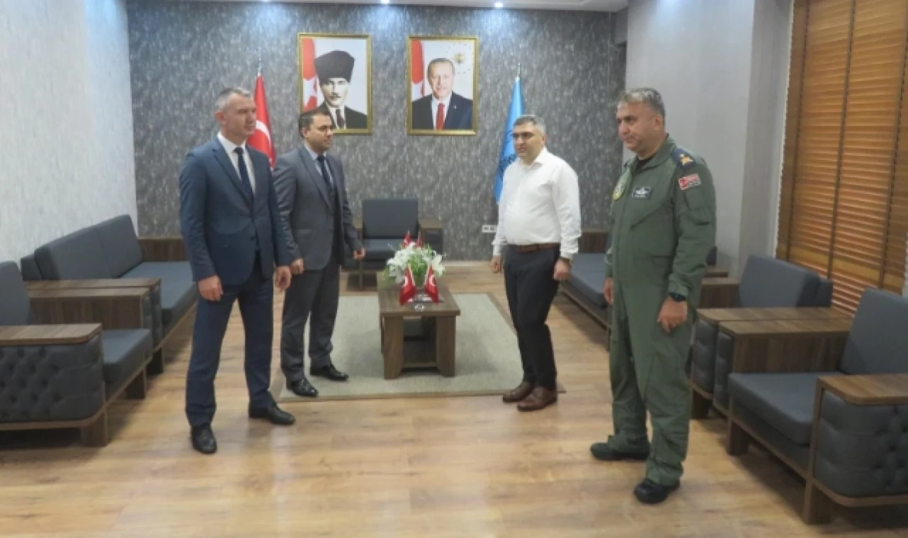 Kaymakam Karaaslan ziyaretlerini sürdürüyor