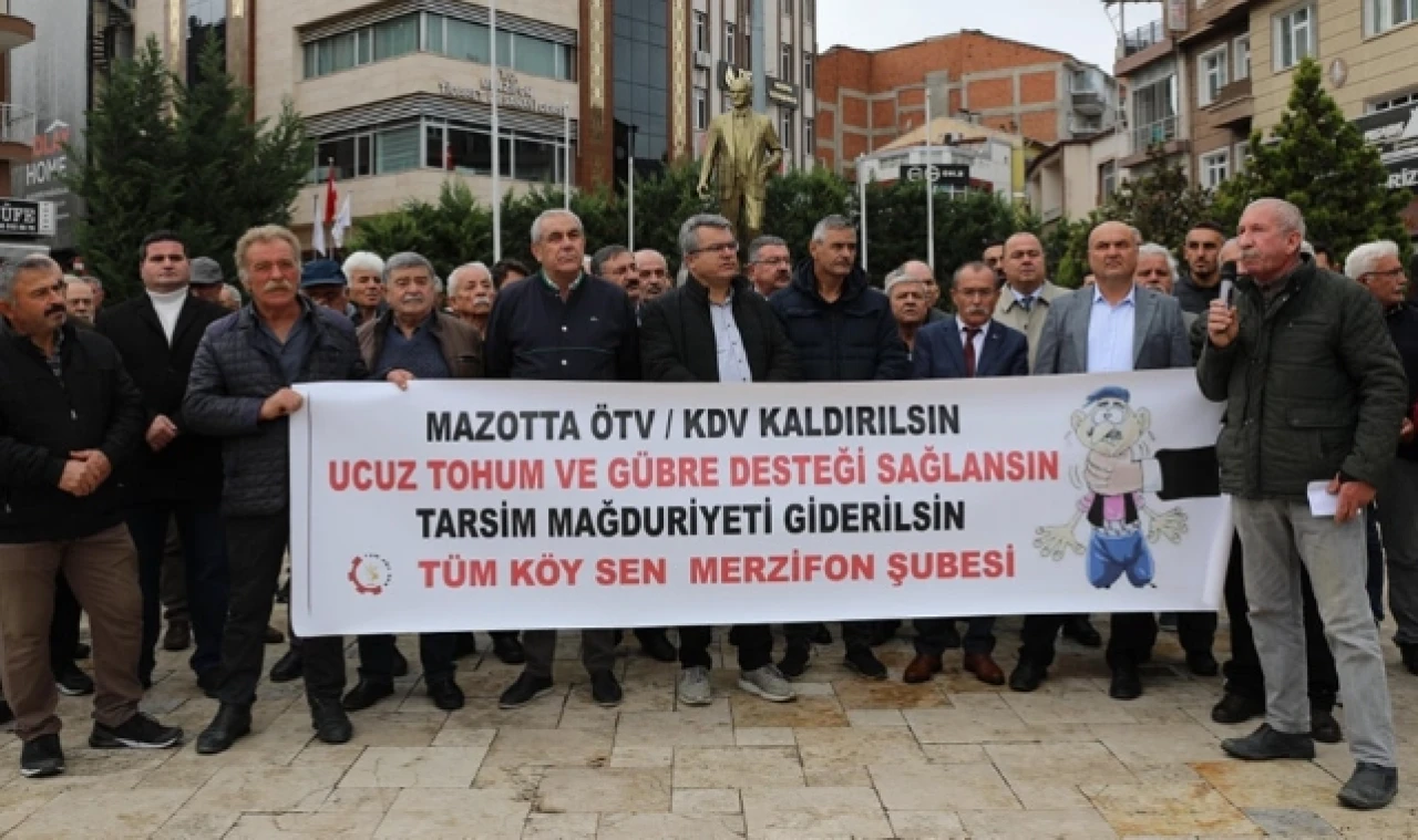 Acar: Köylüler olarak yaşamak için iş arar duruma geldik!