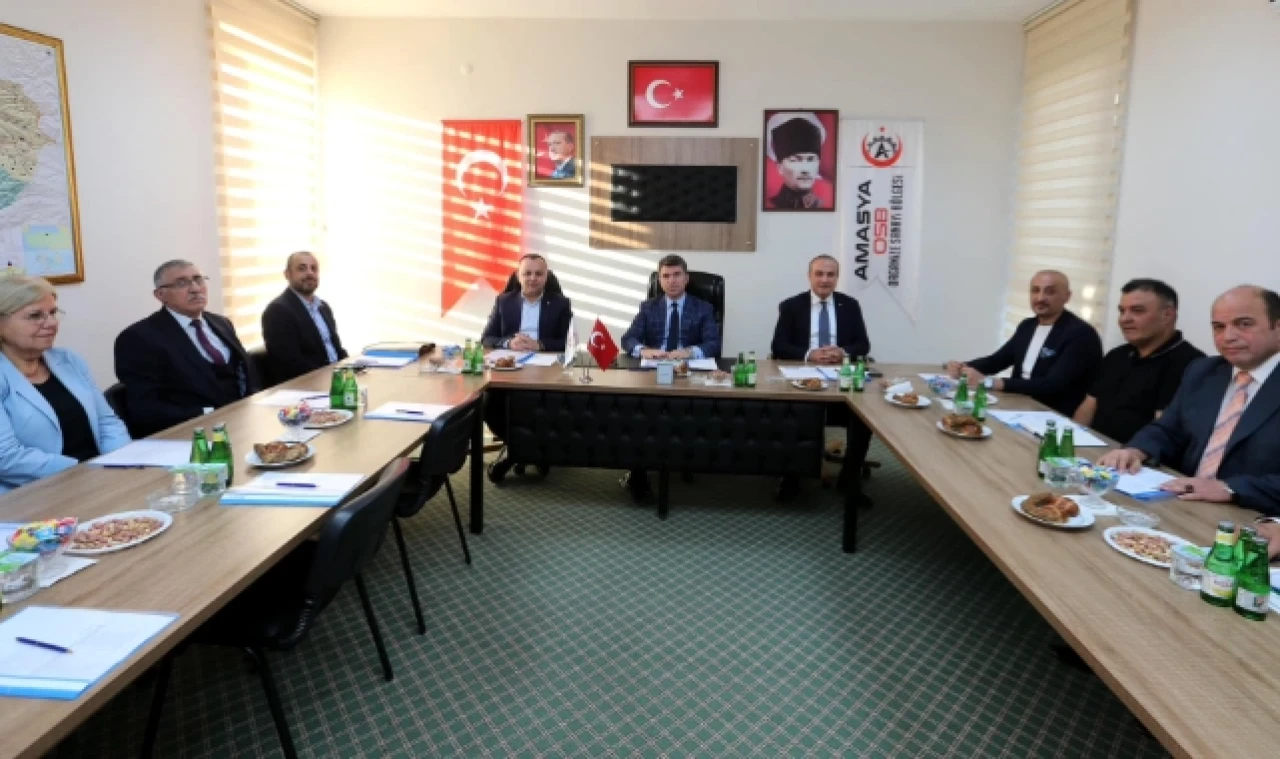 Amasya'da OSB Müteşebbis Heyeti Toplandı