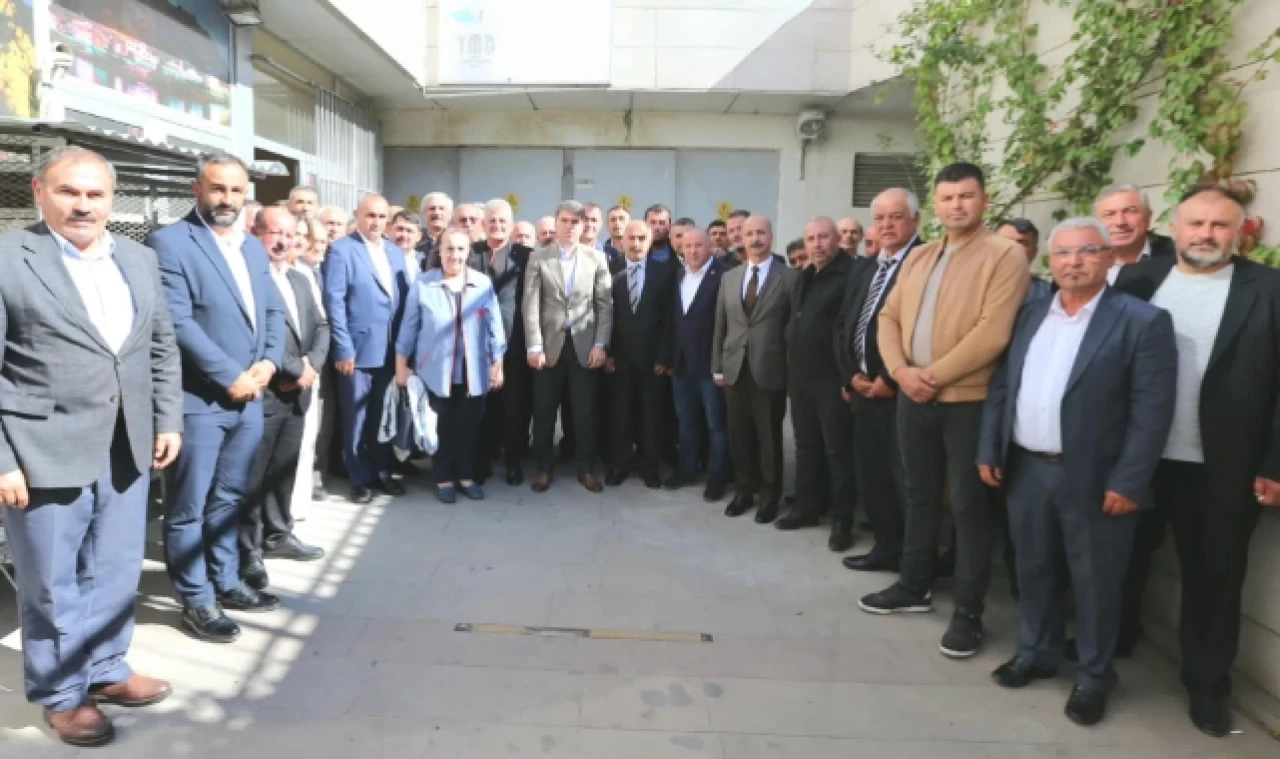 Bakan, muhtarlarla bir araya geldi