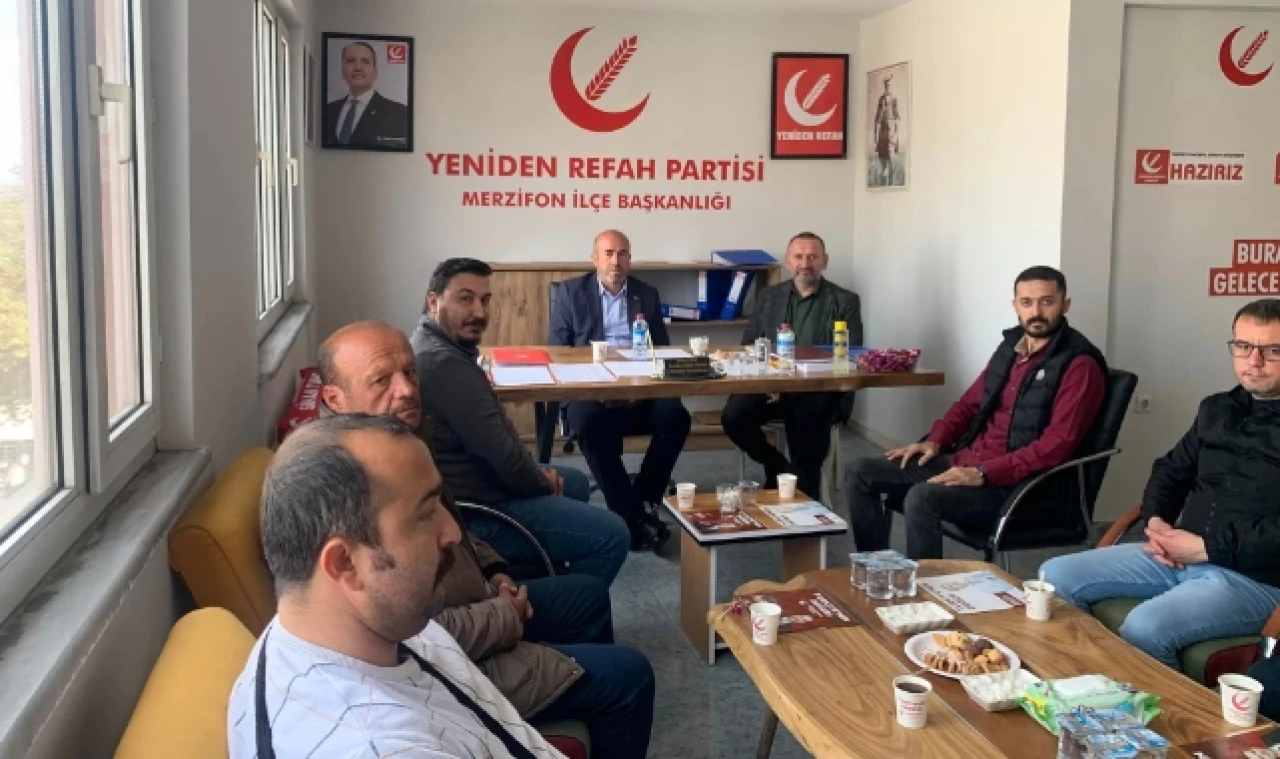 Çayır’dan Merzifon İlçe Teşkilatına Ziyaret