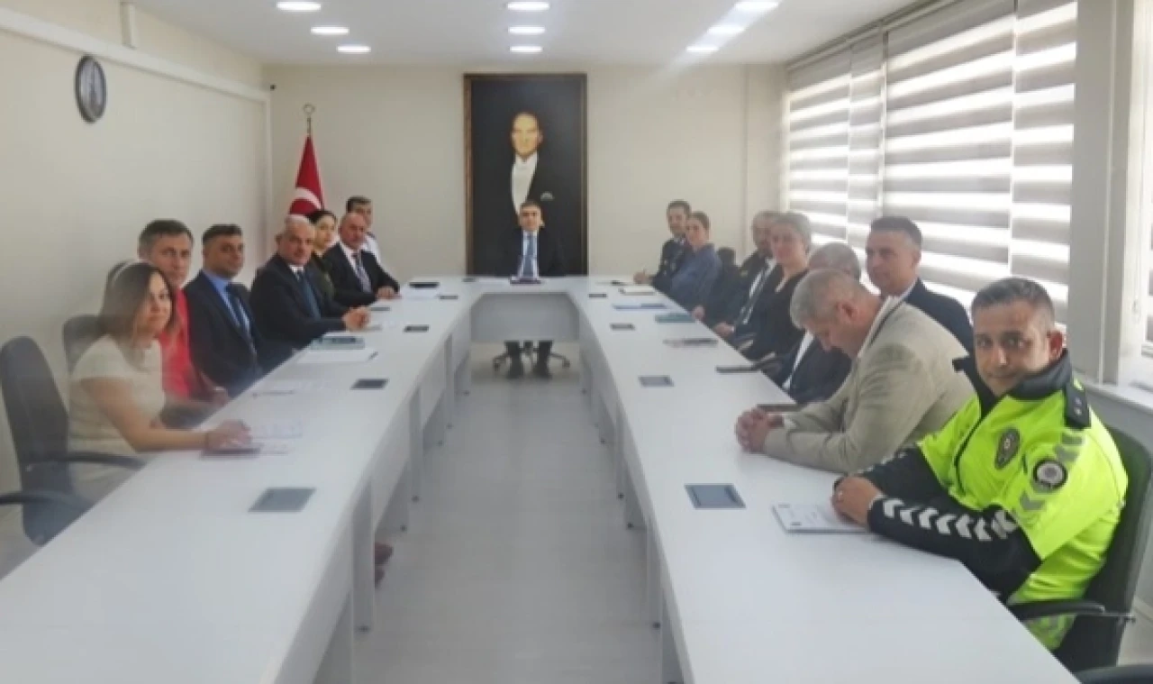 Merzifon'da Cumhuriyet Bayramı Hazırlık Toplantısı yapıldı