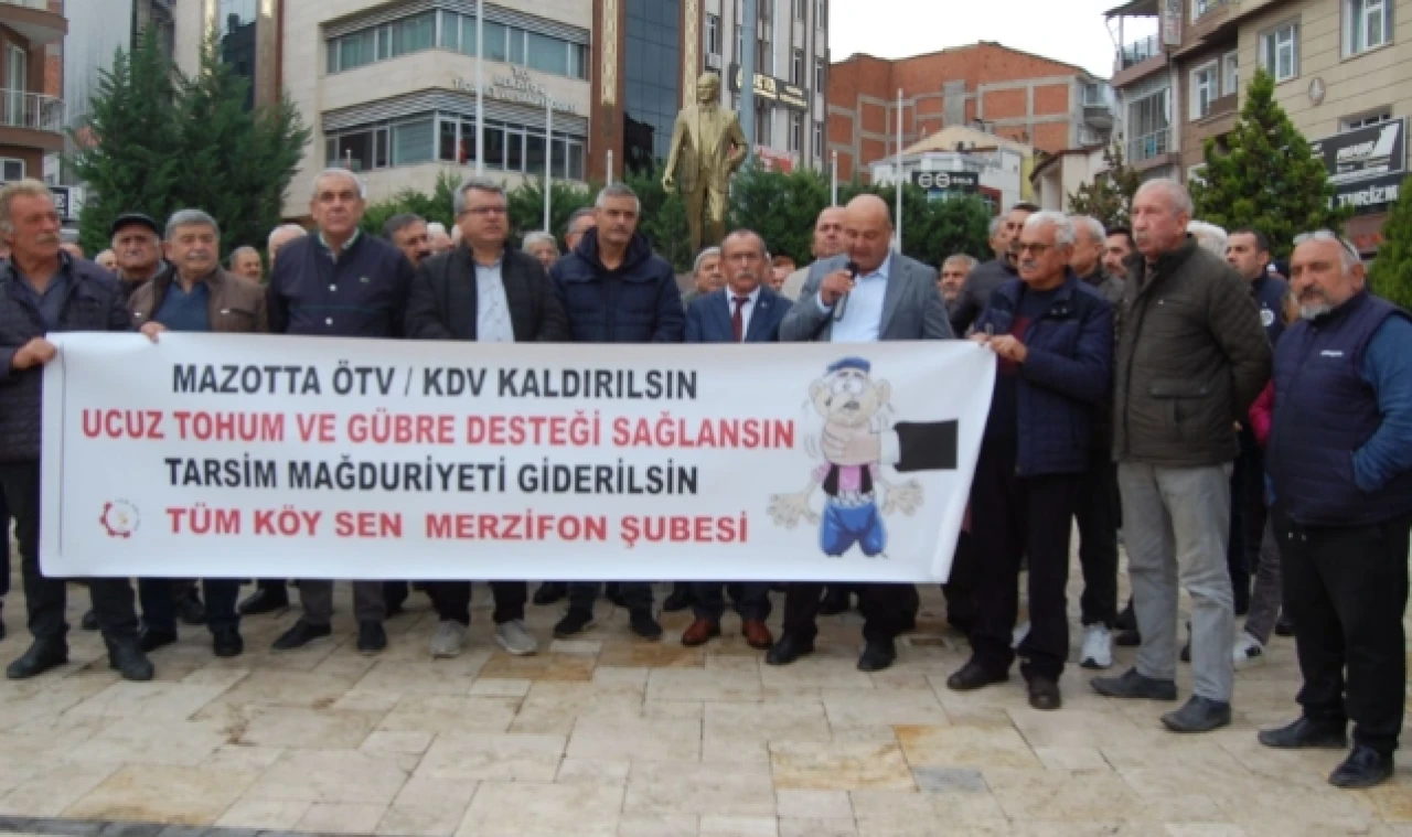 Sarıçoban: Ürettiğimizin karşılığını alamıyoruz
