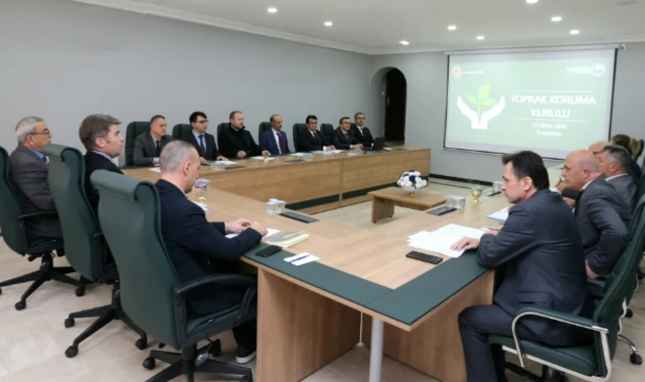 Toprak Koruma Kurulu Toplantısı Yapıldı
