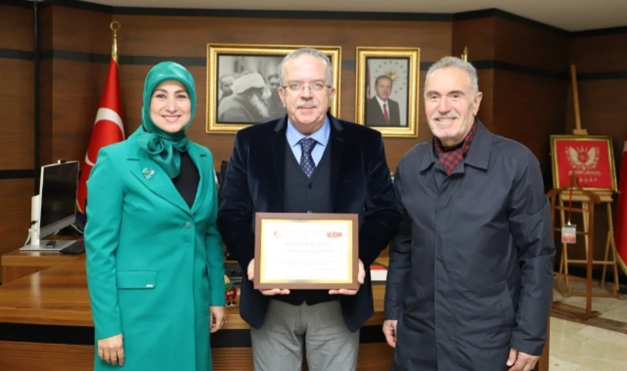 Turabi, Şenel ve Şeker Fabrikası Emeklileri Derneği'ni Ağırladı