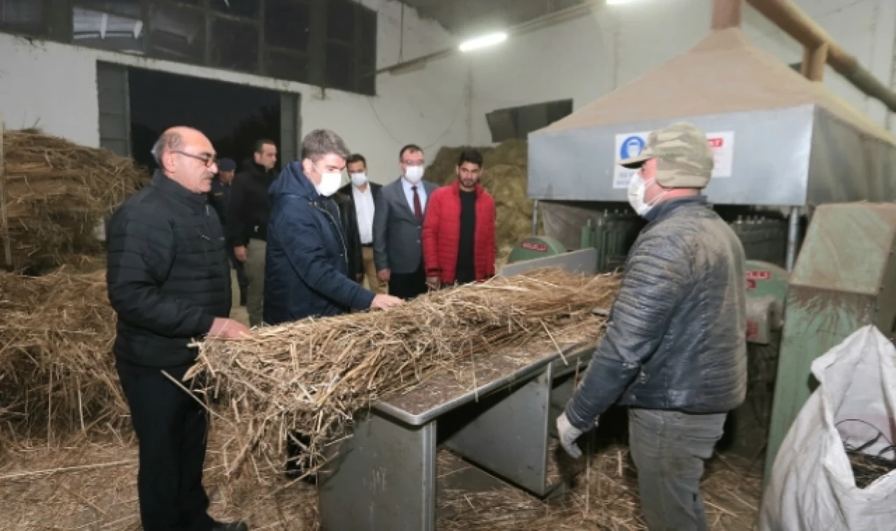 Bakan, Gümüşhacıköy'de incelemelerde bulundu