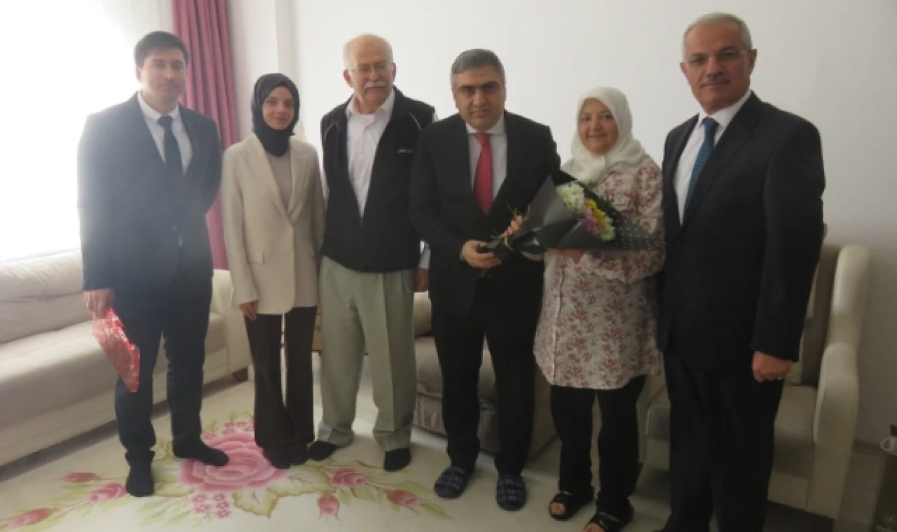 Karaaslan'dan emekli öğretmenlere ziyaret