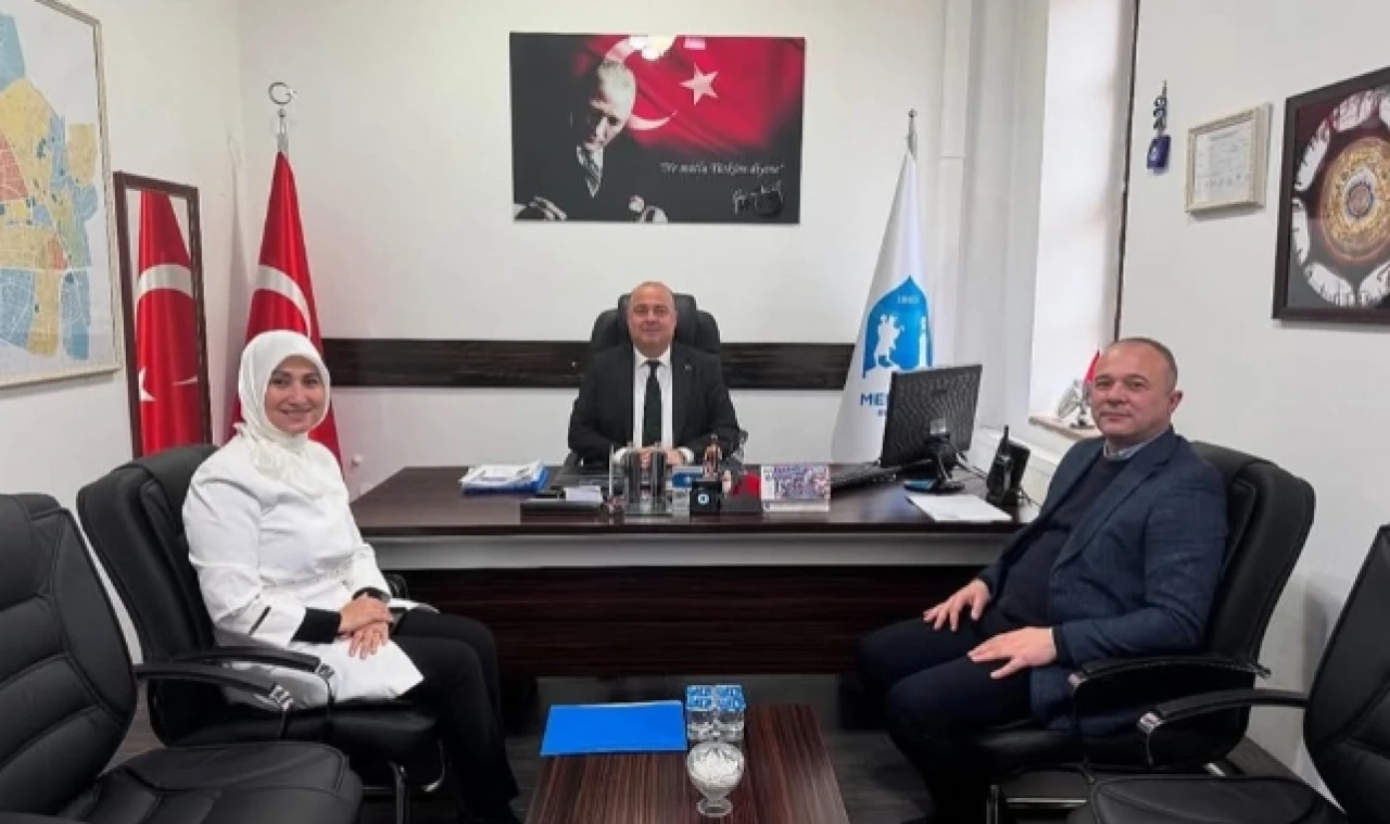 Atak, SGK İl Müdürü Şenel'i misafir etti