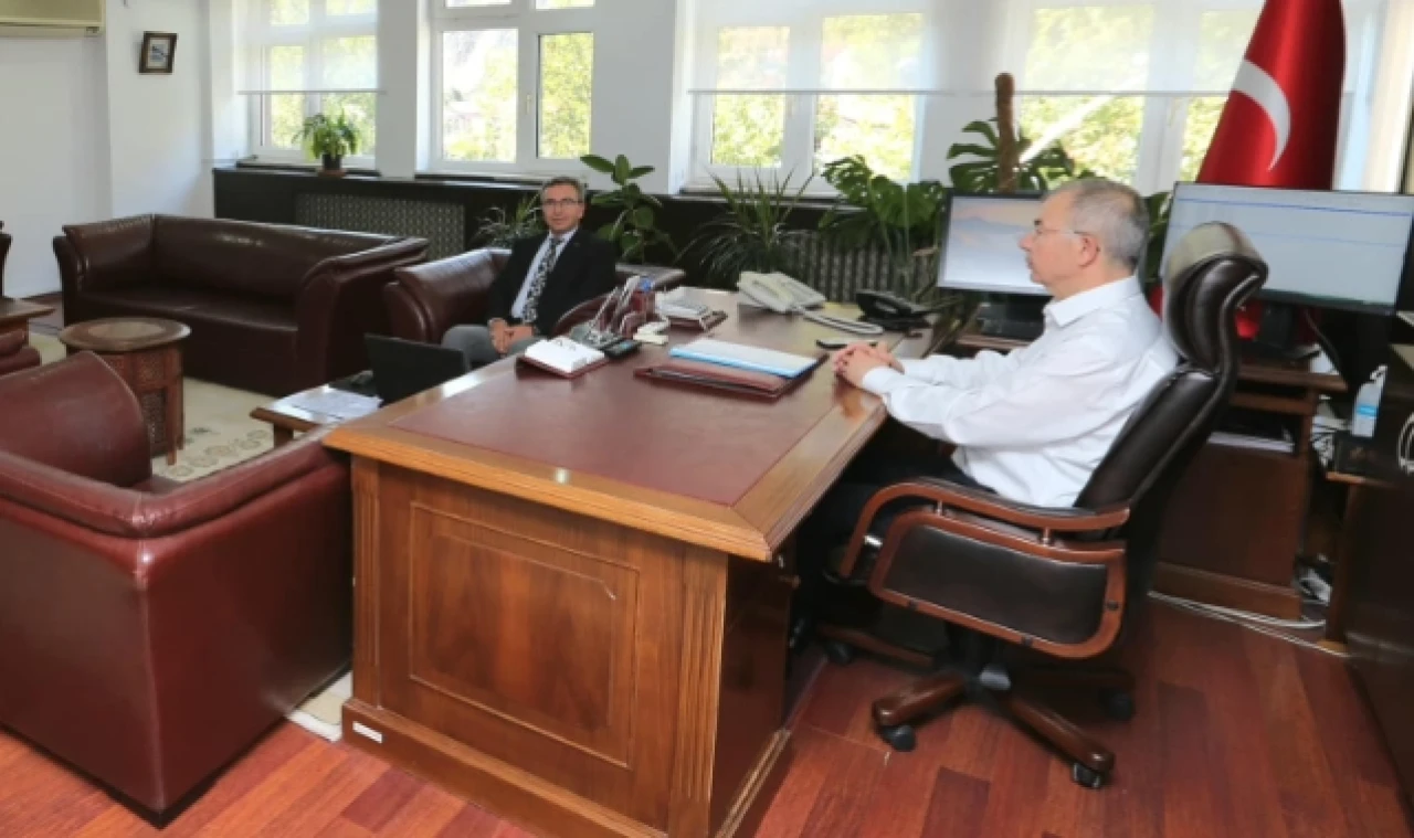 Başkan Şahin’den, Defterdar Vekili Çakır’a Ziyaret