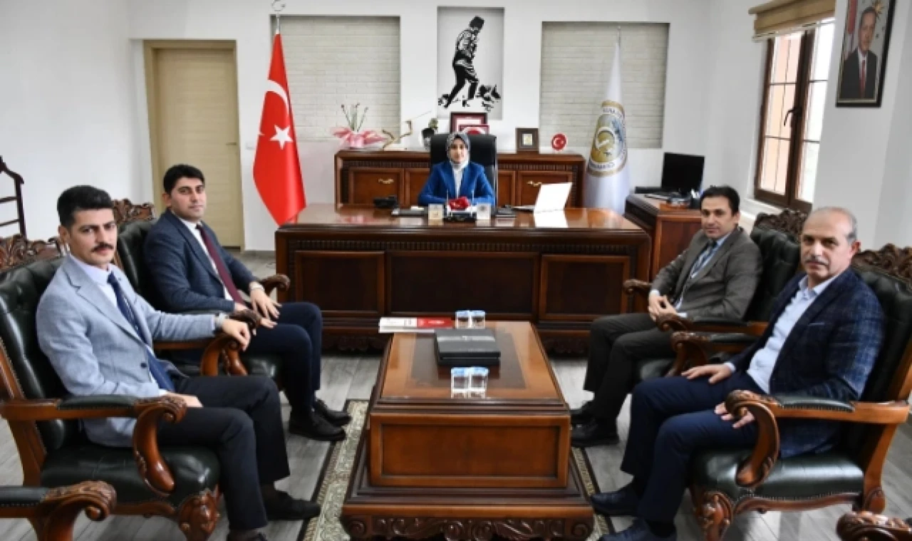 Çetin'den Güneş'e Hayırlı Olsun Ziyareti