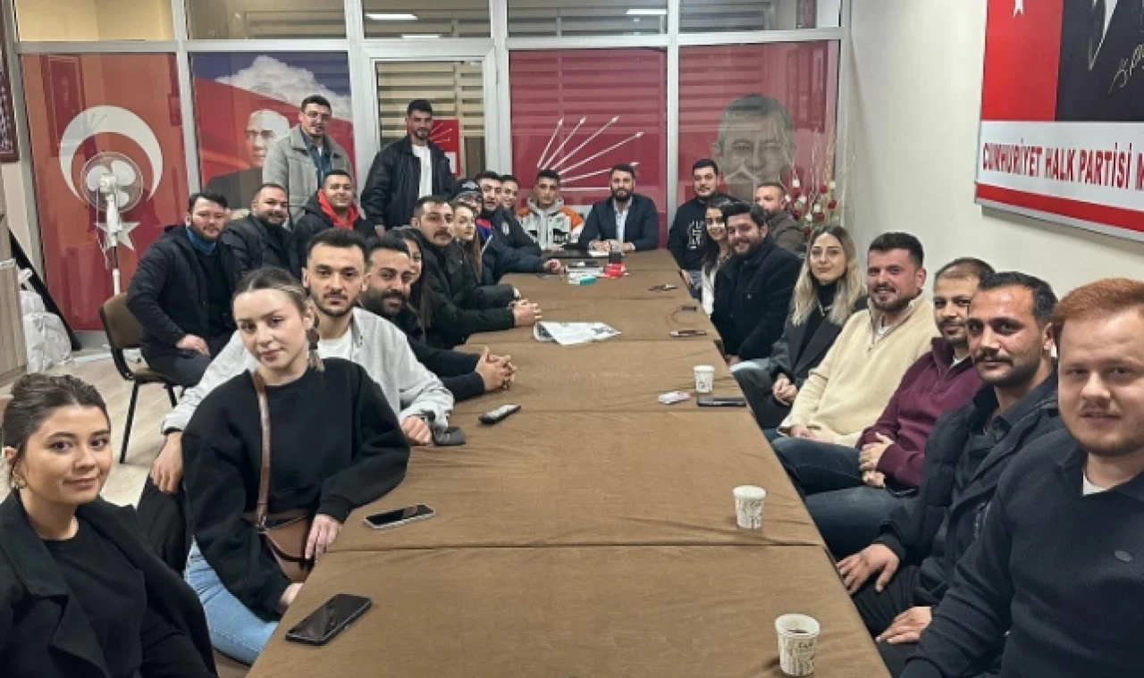 CHP Gençlik Kolları Yılın Son Toplantısını Gerçekleştirdi