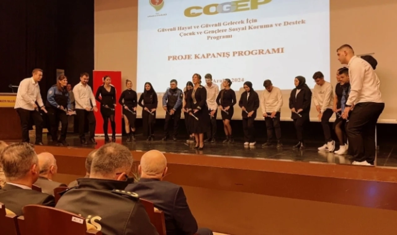 ÇOGEP Projesi Kapanış Programı Gerçekleştirildi