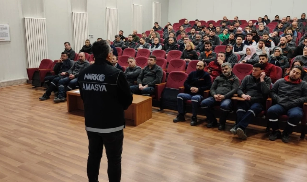 Silverline A.Ş. personeline "Narkorehber" eğitimi