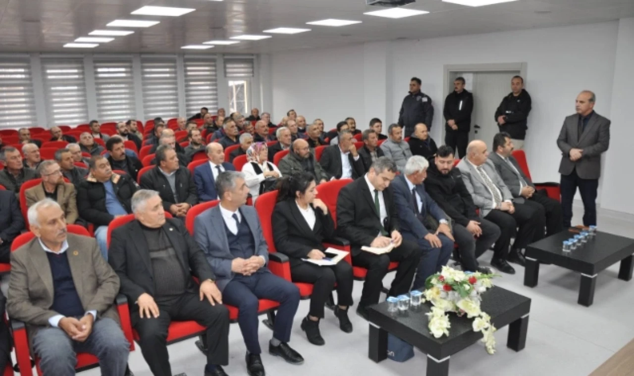 Kasım Ayı Muhtarlar Toplantısı Gerçekleştirildi