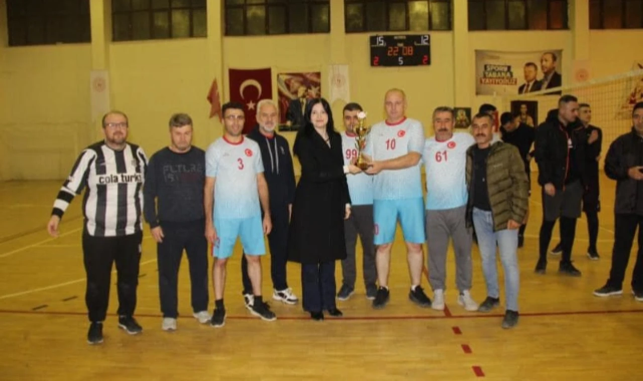Kaymakam Erdoğan, müsabakaları yerinde izledi