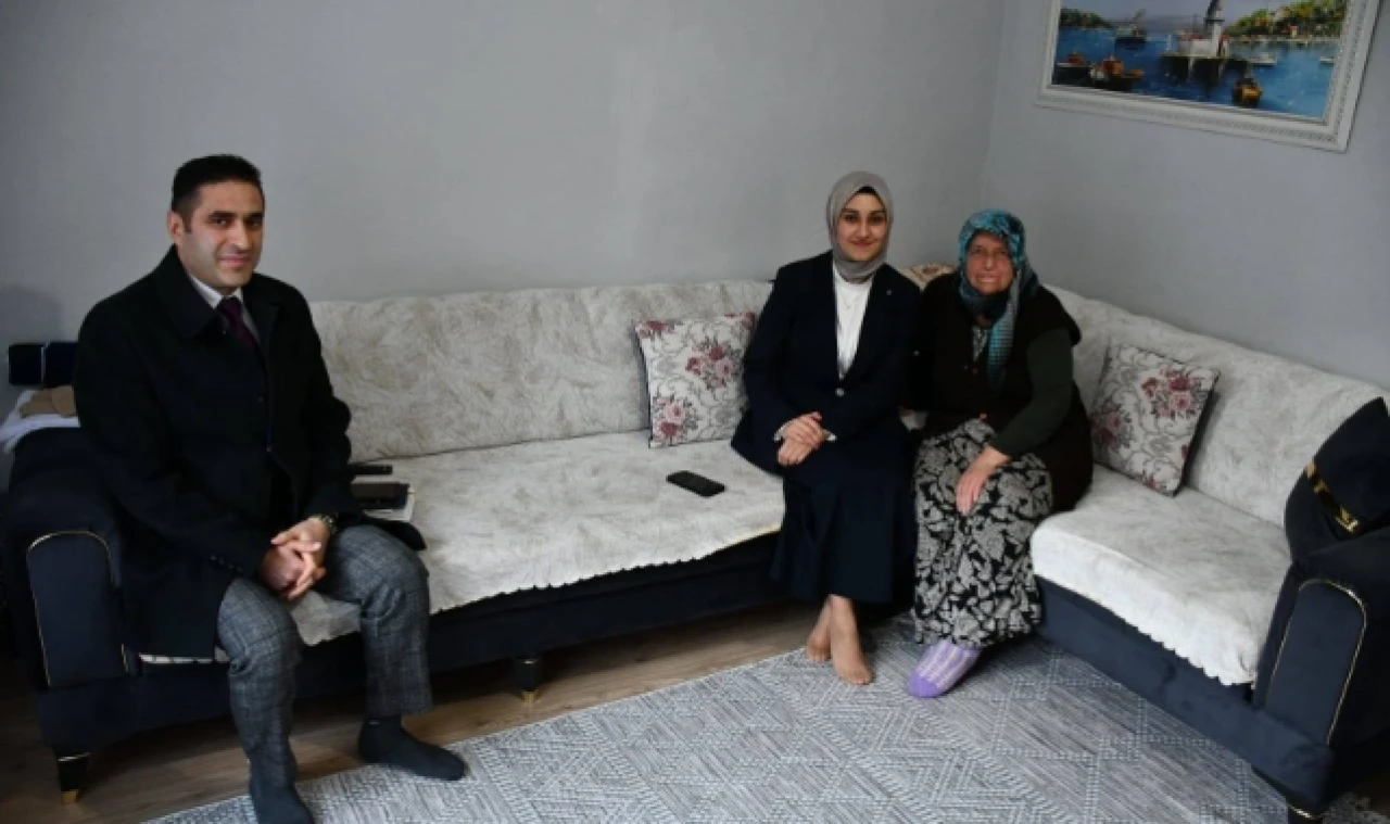 Kaymakam Güneş hane ziyaretlerine devam ediyor