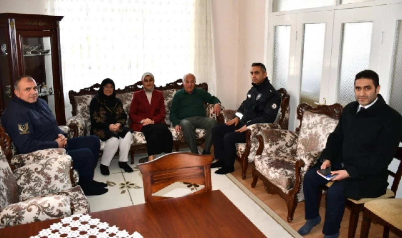 Kaymakam Güneş’ten Gazi ve Şehit Ailesi Ziyareti