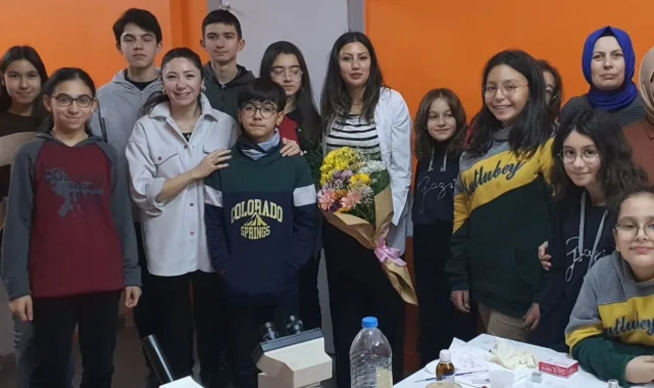 Merzifon BİLSEM'de Mikroskobik Canlılar Etkinliği