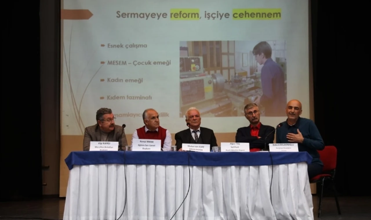 Merzifon Demokrasi Platformu panel düzenledi