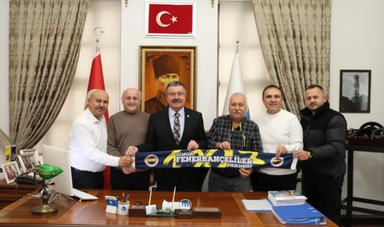 Sinop Fenerbahçeliler Derneği'nden Kargı'ya ziyaret