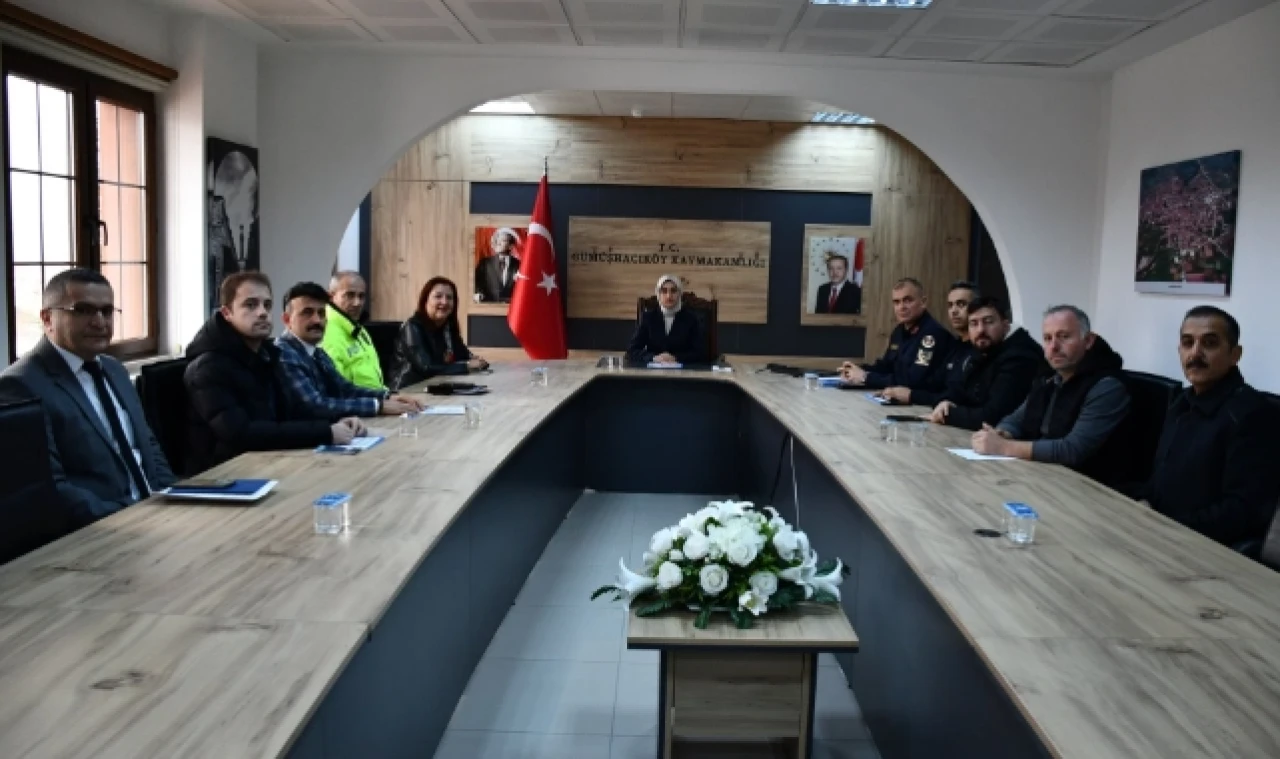 Trafikte Kış Mevsimi Tedbirleri Toplantısı yapıldı