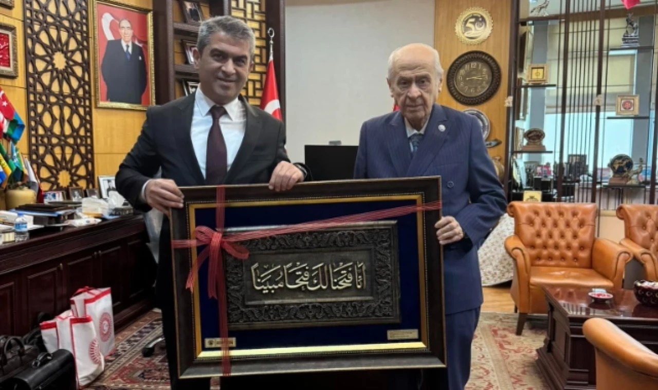 Uzun’dan Bahçeli’ye makamında ziyaret