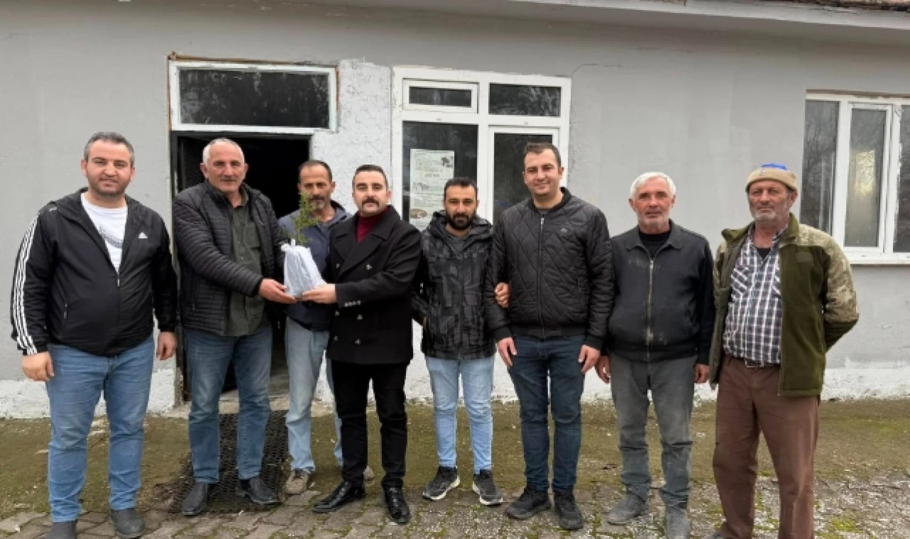 70 köye 70 fidan projesi hız kesmeden devam ediyor