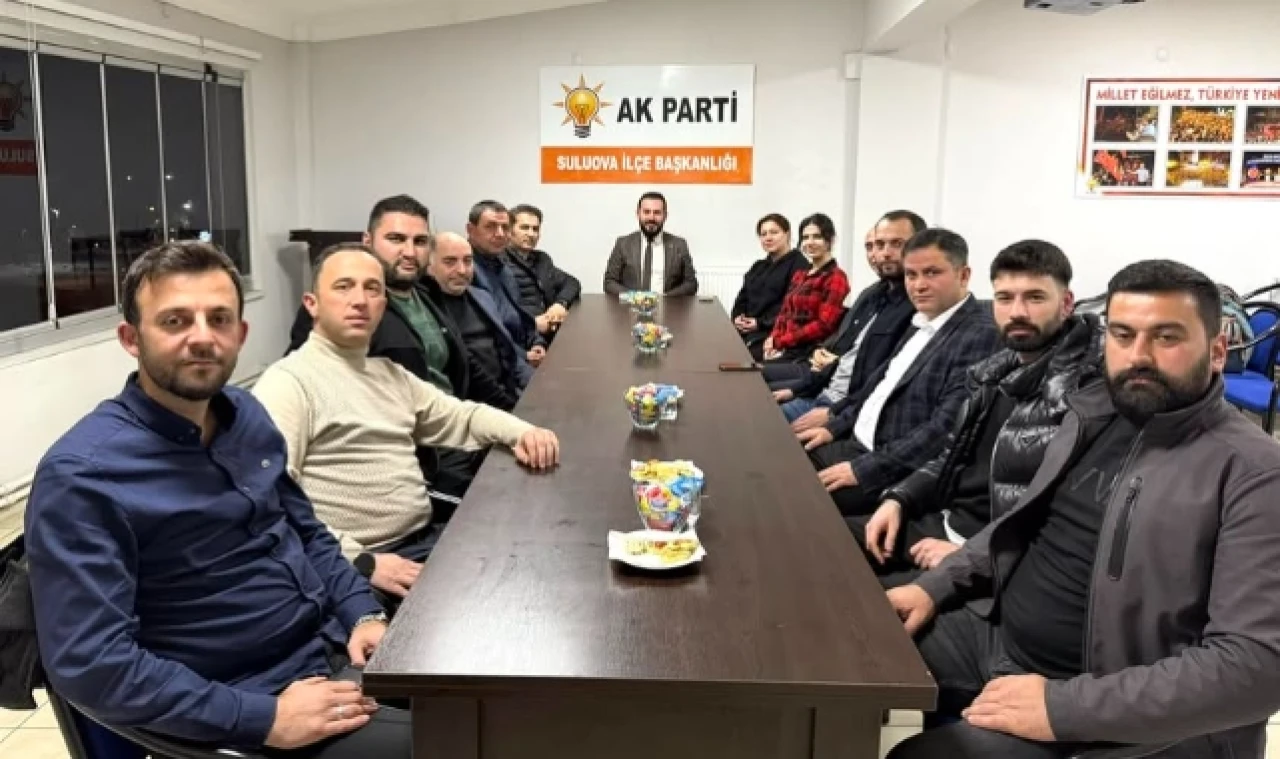 AK Suluova haftalık olağan yönetim kurulu toplantısı