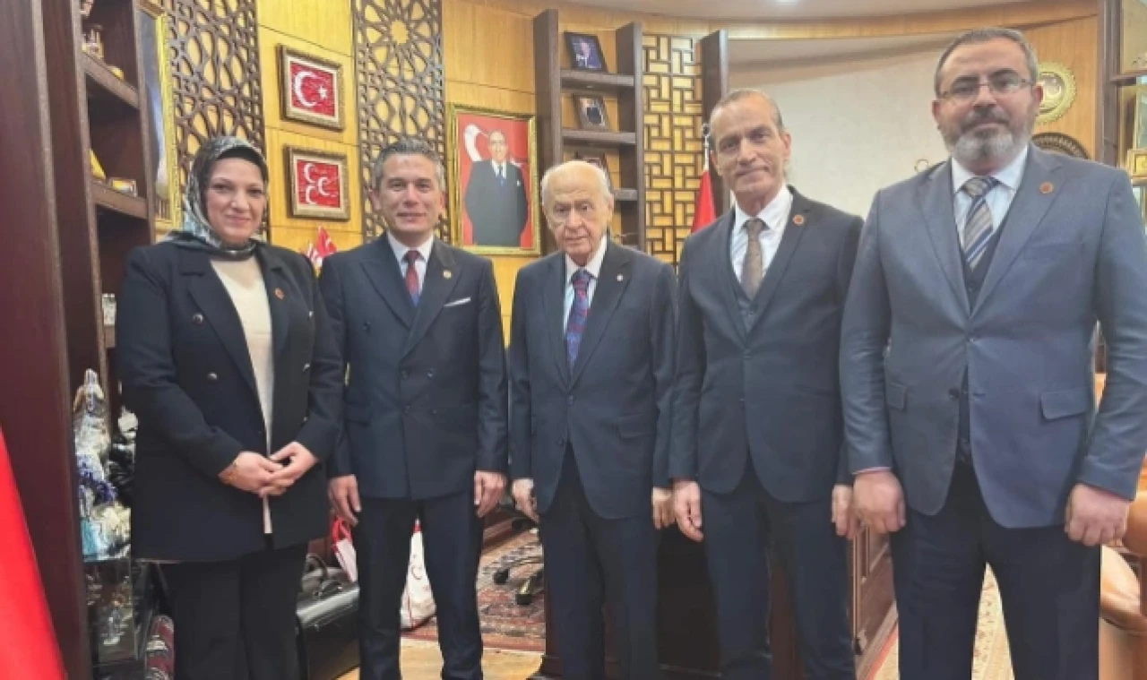 Başkan Akgül, Bahçeli’yi ziyaret etti
