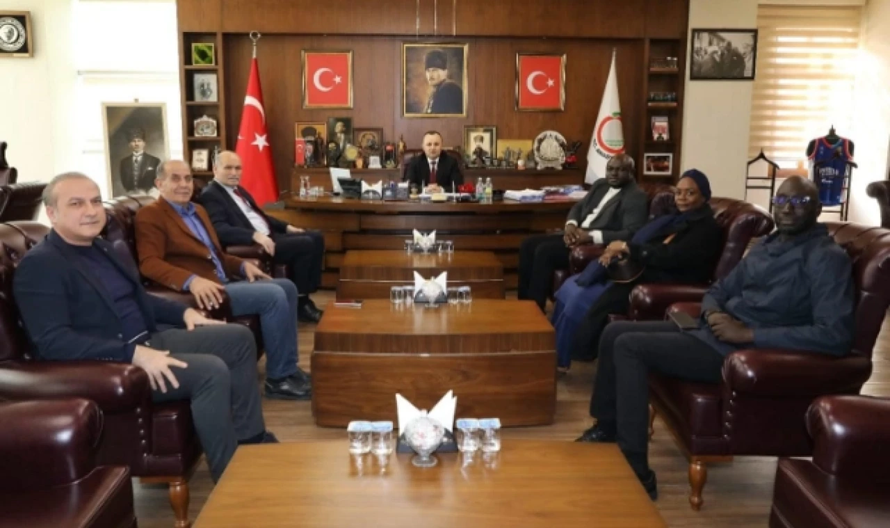 Başkan Kırlangıç, Vali Bakan ve Başkan Sevindi'yi ziyaret etti