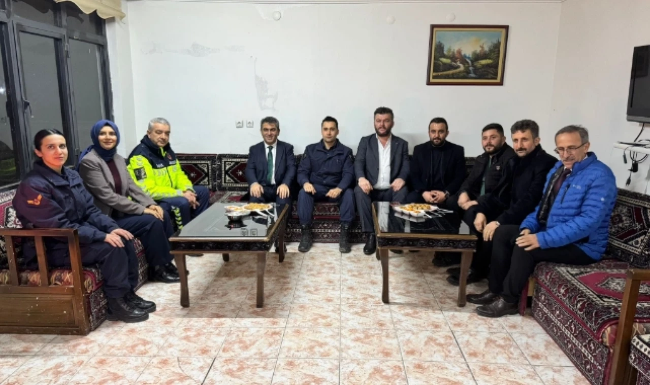 Başkan Uzun'dan yeni yıl ziyaretleri