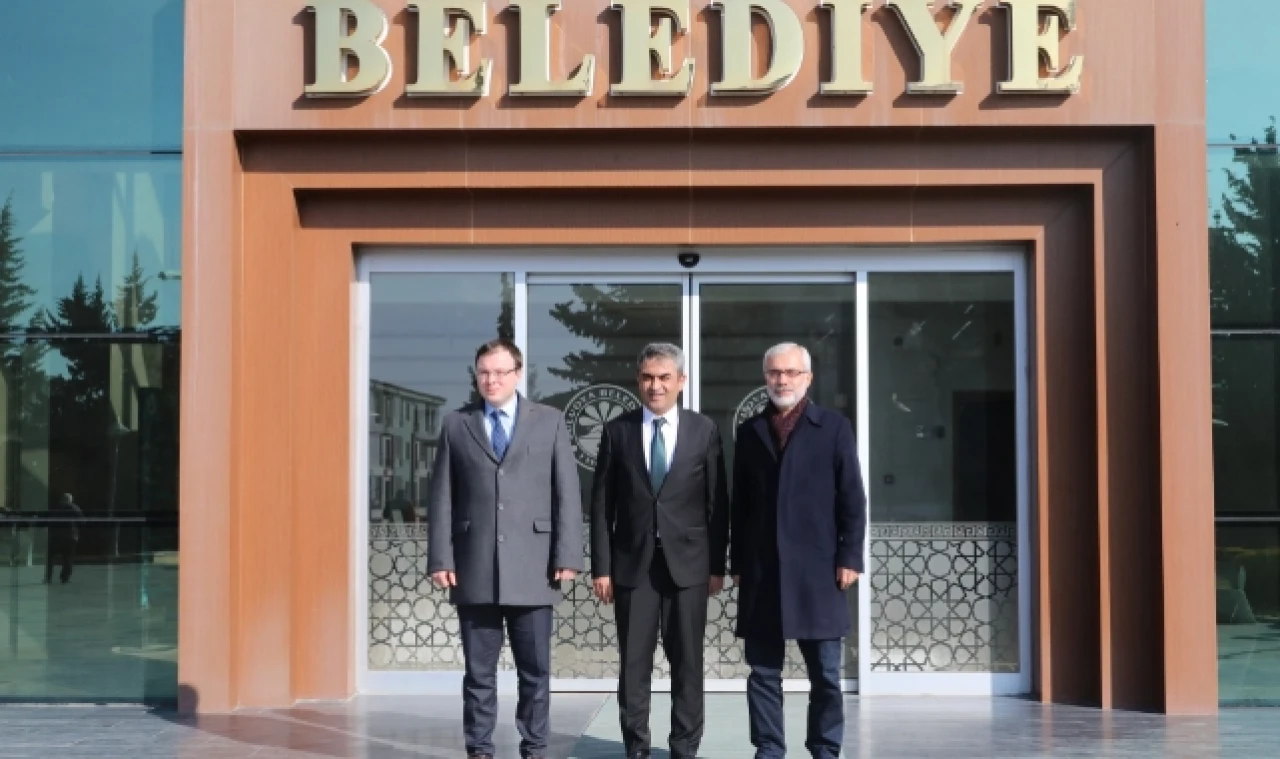 Başkan Uzun, Misafirlerini Ağırladı