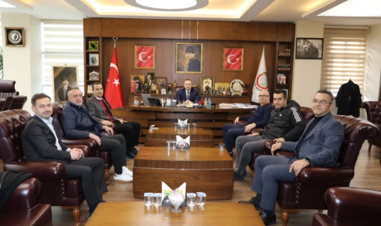 Başkanı Sevindi, Başkan Söylemez’i makamında ağırladı