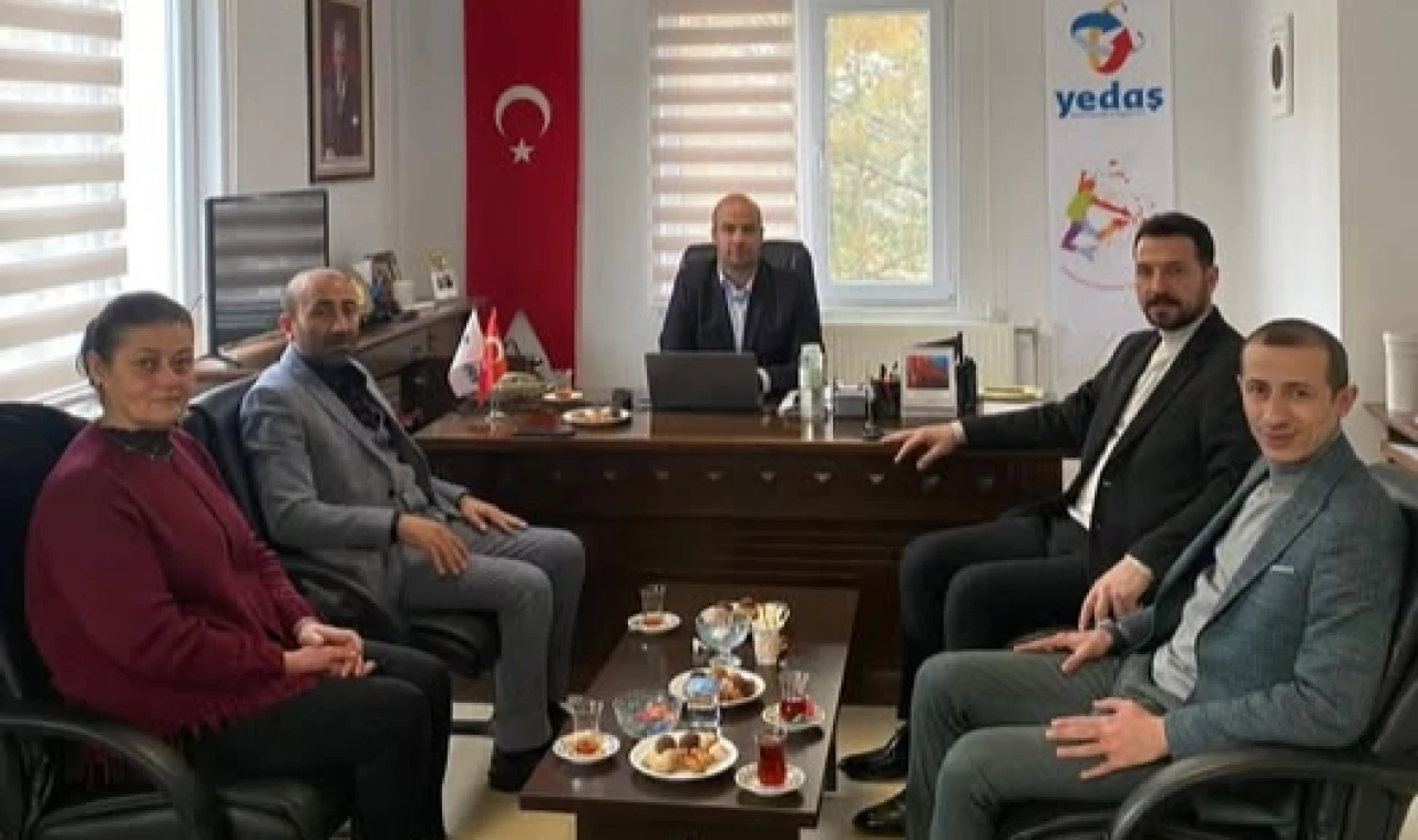 Keleş ve yönetiminden YEDAŞ ve Havalimanına ziyaret