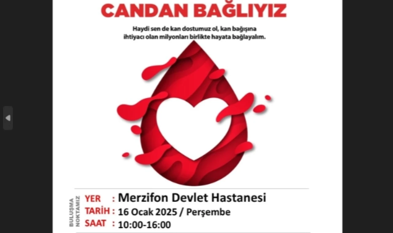 Kızılay Bağış aracı Merzifon'a geliyor!