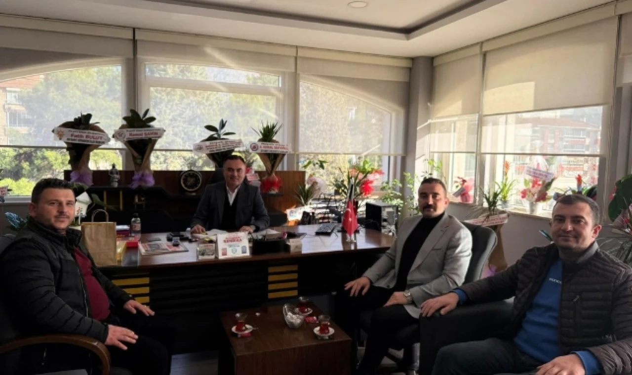 Merzifon Gençleri Sütcü'yü ziyaret etti