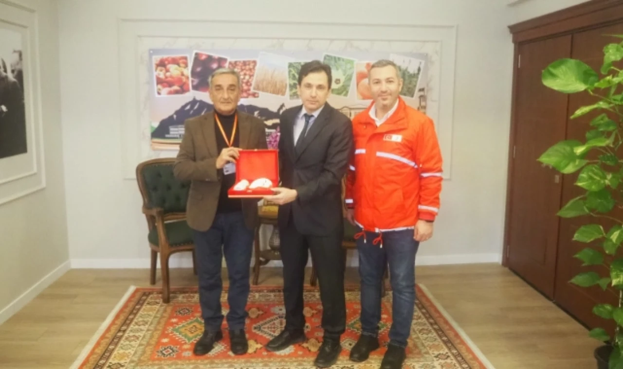 Şahin, Çetin'i ziyaret etti