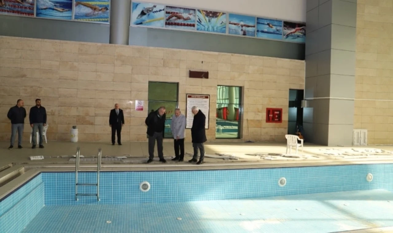 Spor Tesislerinde Modernizasyon Çalışmaları Devam Ediyor
