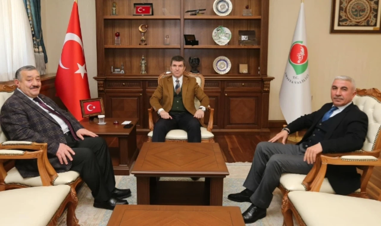 Yılmaz ve Kara Vali Önder Bakan'ı ziyaret etti