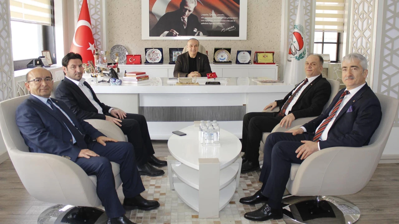 Kırlangıç, TSO Başkanlarını ağırladı