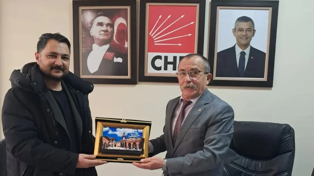 CHP İlçe Başkanlığı'na ziyaret